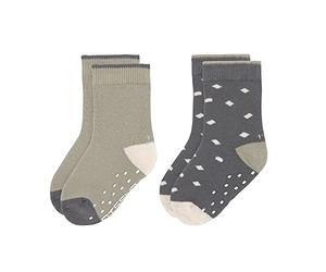 Lässig Mixte Cozy Wear Chaussettes antid rapantes, Gris, 19 EU