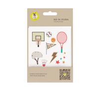 Lässig Mixte enfant Sticker Rub On Sport, Colorée, Taille unique EU