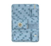 LÄSSIG Organisateur de Voiture Organisateur de siège arrière de Voiture Sac de siège arrière de Voiture à Suspendre Pliable/Car Wrap-to-Go Pattern Party Blue