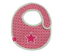 Lässig Bavoirs petit modèle epongeimperméable- Pour bébé, de la naissance à 6 mois- Starlight magenta