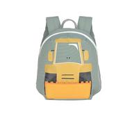 LÄSSIG Petit sac à dos pour enfants pour la crèche Sac à dos avec sangle de poitrine, 20 x 9.5 x 24 cm, 3,5 L/Tiny Backpack Excavator