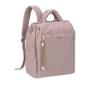 LÄSSIG sac à dos à langer Minoa 20 l avec accessoires de change et compartiment pour ordinateur portable, rose