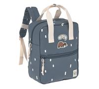 Lässig Sac à dos gris bleu blanc pour fille et garçon - Happy Prints Mini Square Backpack Midnight Blue 235154