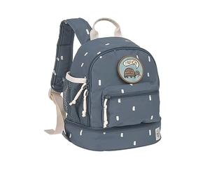 LÄSSIG Sac à Dos pour Enfant avec Sangle de Poitrine Sac à Dos pour Jardin 27 cm, 6,5 litres, 3 Ans/Mini Backpack Happy Prints Midnight Blue