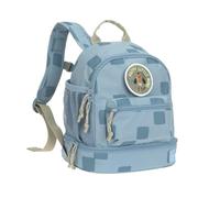 LÄSSIG Sac à Dos pour Enfants avec Ceinture pectorale Sac à Dos Maternelle 6,5L dès 3 Ans/Mini Backpack Pattern Party Blue