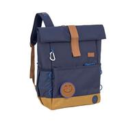 Lässig Sac à Dos pour Enfants avec Sangle de Poitrine Sac à Dos de Loisirs Hydrofuge, 12 litres/Medium Rolltop Backpack Navy