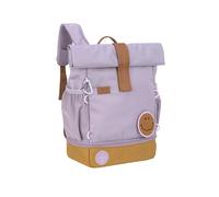 LÄSSIG Sac à dos pour l'école maternelle Sac à dos pour enfants Rolltop avec sangle de poitrine hydrofuge, 11 litres/Mini Rolltop Backpack lilac