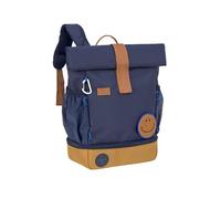 LÄSSIG Sac à dos pour l'école maternelle Sac à dos pour enfants Rolltop avec sangle de poitrine hydrofuge, 11 litres/Mini Rolltop Backpack navy