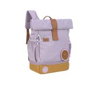 LÄSSIG Sac à dos pour l'école maternelle Sac à dos pour enfants Rolltop avec sangle de poitrine hydrofuge, 11 litres/Mini Rolltop Backpack lilac