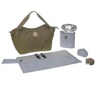 LÄSSIG Sac à Dos Sac à Langer/Green Label Twin Bag Triangle Olive