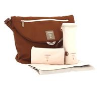 Lässig Sac à Langer avec Accessoires/Green Label Manu Messenger Bag Rust, Bronze