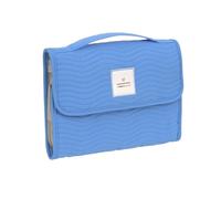LÄSSIG Sac à langer XL avec matelas à langer pour les déplacements Bleu