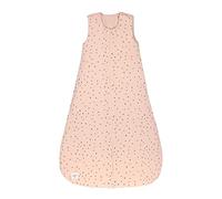 LÄSSIG Sac de couchage bébé toutes saisons sans manches unisexe/Sleeping Bag Interlock Dots powder pink, Taille 86/92 13-24 mois