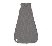 LÄSSIG Sac de couchage bébé toutes saisons sans manches unisexe/Sleeping Bag Interlock Spots anthracite, Taille 74/80 7-12 mois