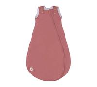 LÄSSIG Sac de couchage toutes saisons pour bébé sans manches unisexe, taille 50/56, 0-2 mois, Garden Explorer rosewood