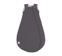 LÄSSIG Sac de couchage toutes saisons pour bébé sans manches unisexe, taille 74/80, 7-12 mois, Garden Explorer anthracite