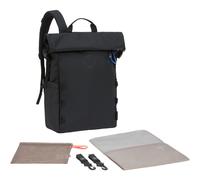 Lässig sac de couches Green Label Outdoor Rolltop Backpack Black