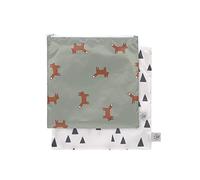 LÄSSIG Sac de rangement réutilisable Sac à goûter 2 pièces/Snack Bag Little Forest Fox