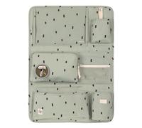 Lässig Organisateur de voiture Happy Prints – À suspendre, pliable 60 cm – Olive clair