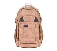 Lässig sac d'école pour ordinateur portable Bold Origin School Backpack Leaves Caramel marron clair