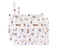 LÄSSIG Sac réutilisable pour lingettes 2 pièces/Wet bag Little Mateys royal blue