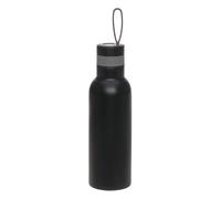 Lässig School Bottle Stainless Steel Bold Black