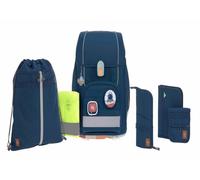 Lässig School Set Boxy Unique Navy [161284] - sac d'école cartable
