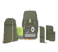 Lässig School Set Boxy Unique Olive [162801] - sac d'école cartable