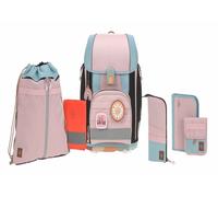 Lässig School Set Boxy Unique Rose / Blue / Black [161281] - sac d'école cartable