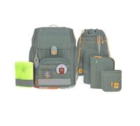 LÄSSIG Set de 7 cartables pour Enfants/School Set Boxy Unique Letters Green