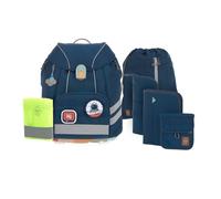 LÄSSIG Set de 7 cartables pour Enfants/School Set Flexy Unique Navy