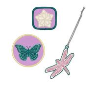 LÄSSIG Set de pendentifs et de Patchs (3 pièces) avec Bouton-Pression/School Patches Set Dragonfly