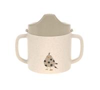 LÄSSIG Tasse à boire pour enfants avec anse et couvercle amovible 150 ml/Sippy Cup Little Mateys royal blue