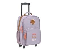 LÄSSIG Valises pour Enfants Trolley Valise de Voyage avec Barre télescopique et roulettes pour Enfants Bagage à Main/Trolley Lilac