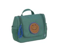 LÄSSIG Trousse de Toilette pour Enfants Trousse de Culture à Suspendre/Mini Washbag Dark Green