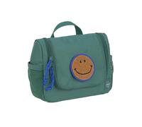 LÄSSIG Trousse de Toilette pour Enfants Trousse de Culture à Suspendre/Mini Washbag Dark Green