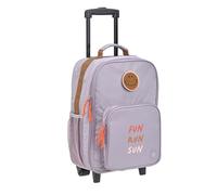 LÄSSIG Valises pour Enfants Trolley Valise de Voyage avec Barre télescopique et roulettes pour Enfants Bagage à Main/Trolley Lilac