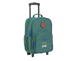 Lässig Valises pour Enfants Trolley Valise de Voyage avec Barre télescopique et roulettes pour Enfants Bagage à Main/Trolley Dark Green