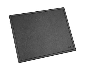 Läufer 37636 Ambiente Modena Tapis de Souris en Cuir véritable Noir 21 x 26 cm
