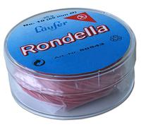 Läufer 50543 élastiques Rondella No. 10, diamètre 65 mm, boîte ronde de 25g, rouge, particulièrement durable