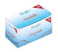 Läufer 51245 bracelets élastiques Rondella 200 x 17 mm, diamètre 125 mm, élastiques à 17 mm de large, carton de 50g, rouge
