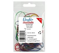 Läufer 69213 élastiques Rondella tailles assorties, sachet de 10g, couleurs assorties, particulièrement durable Größen sortiert Rouge