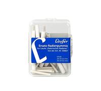 Läufer Gommes de rechange 69807 – Lot 25 (25×Ø2,3 mm + 25×Ø5 mm), pour stylo gomme Läufer
