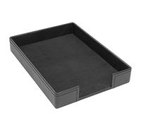 Läufer ambiente mODENA 35016 signs numbers boîte aux lettres en grillage 35 x 25,5 x 5 cm en cuir (noir)