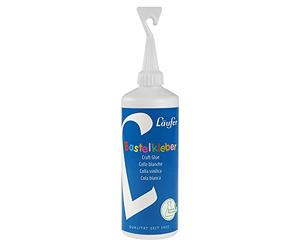 Läufer Colle blanche pour bricolage - Séchage transparent - Flacon de 100 g avec tête de traitement, sans solvant