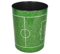 Läufer Corbeille à papier 26666 – 13 L, plastique solide, motif terrain de foot