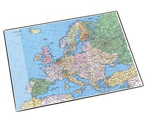 Laeufer & Gutenberg Sous-main 40 x 53 cm motif carte d'Europe (Import Royaume Uni)