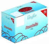 Läufer Élastiques Rondella No. 15 – diamètre 100 mm, rouge, carton 50 g, particulièrement durable