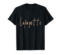 Lafayette Indiana Design Vintage élégant T-Shirt Graphique avec Valeur