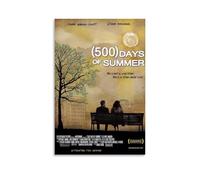 LaFegoude 500 Days of Summer TV Fanart Poster décoratif sur toile pour salon, chambre à coucher, art mural, impression photo, moderne, décoration de salle familiale, 30 x 45 cm